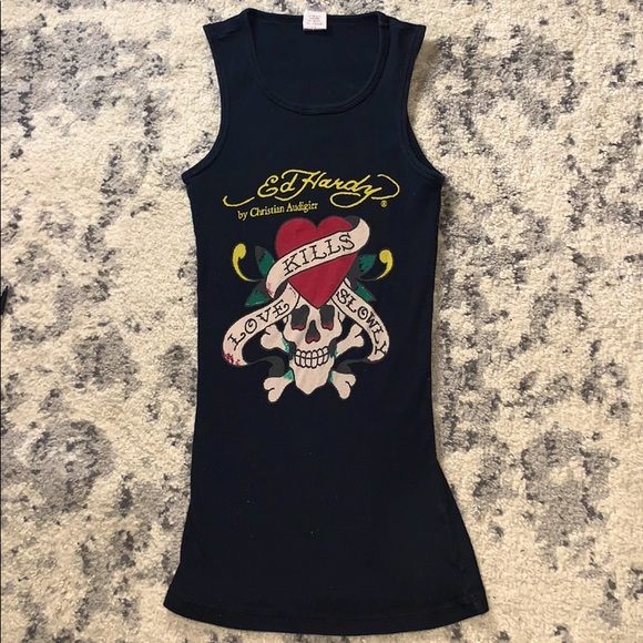 Ribbed Racerback Tank Top 